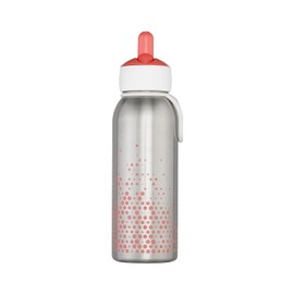 Mepal Flip-Up Campus Thermal Bottle, Insulated Drinking Bottle for Children, Stainless Steel Thermos Flask, Hot for 9 Hours and Cold for 12 Hours, BPA-Free, 350 ml, Blue