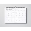 2025 Calendar A4 Landscape Month To View Spiral Bound Wall