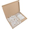 50 Pairs of Curtain Track Roller Hooks – Plastic Curtain