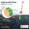 QualyQualy 4 x Eva Foam Lighted Fishing Bobbers + 8