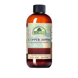 Organa Pure Crystalline Liquid Copper Supplement - 30 PPM - High Absorption Copper