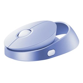 Rapoo Ralemo Air 1 kabellose Maus wireless Mouse 1600 DPI Sensor umweltfreundlicher wiederaufladbarer Akku ergonomisch für Links- und Rechtshänder PC & Mac - lila