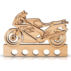 Buaak Money Gift Motorcycle, Money Box Car, Motorcycle Decoration, Money Gift Packaging, Birthday Decoration, Money Gift, Original Wooden Money Gift, Birthdays, Anniversaries, Gifts for Men and Women
