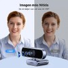 UGREEN Cámara Web HD con Micrófono 1080P30FPS,Corrección de Luz Automática