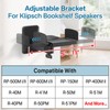 Pair of Adjustable Speaker Wall Mount for Klipsch Bookshelf Speaker
