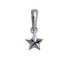 Laracristy sv925 Charm Stella Star Women's Men's Silver Pendant Necklace,