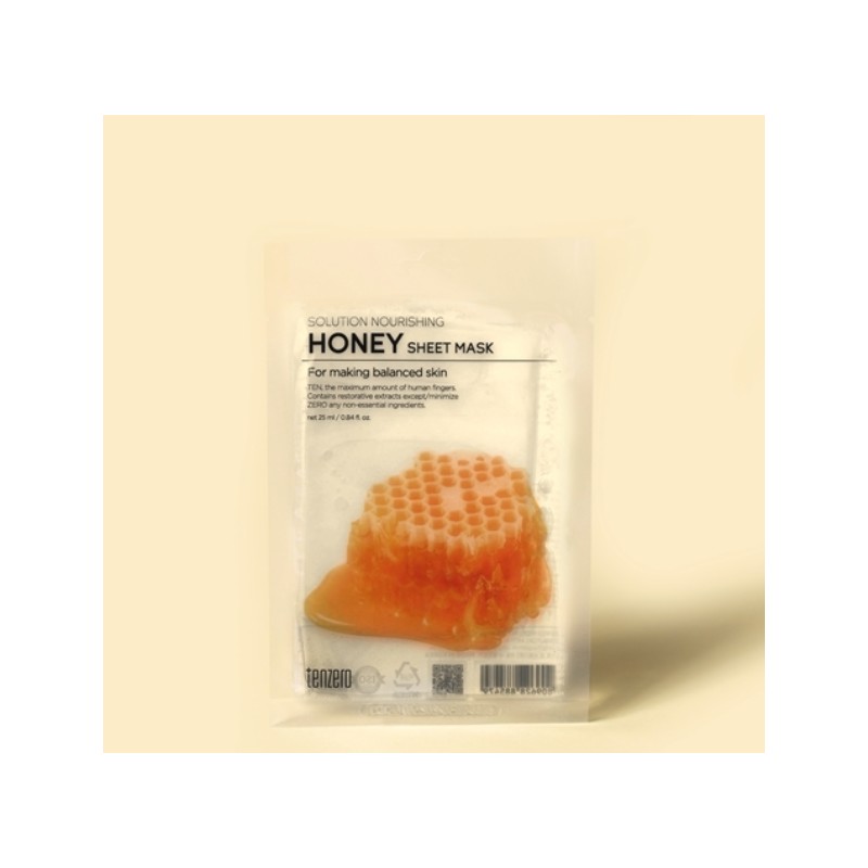 Unidream Mall Mask Sheet Ten Zero Solution Nourishing Honey Sheet