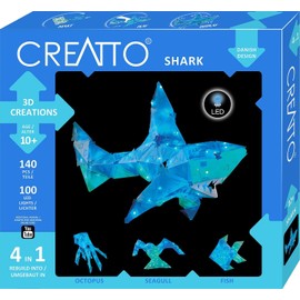 Kosmos Creatto unicorn 3D light up figures.