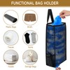 LeCorner Plastic Bag Holder, Large Capacity Grocery Bag Holder, Breathable