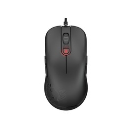 Ozone M10 Gaming Mouse – Ergonomische kabelgebundene Maus zum Starten des Computers – Optischer Sensor, USB, Schwarz