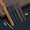 WOCCI Watch Band, 0.9 inch (24 mm) Replacement Strap, Vintage