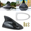 Gxcdizx Universal Car Shark Fin Antenna AM/FM Radio Signal Roof