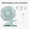 USB Charging Desktop Mini Fan Portable Home Office Clip On