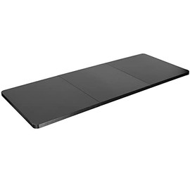 VIVO Universal 71 x 30 inch Table Top for Standard and Sit to Stand Height Adjustable Home and Office Desk Frames, 3 Section Desktop, Black, DESK-TOP72-30B