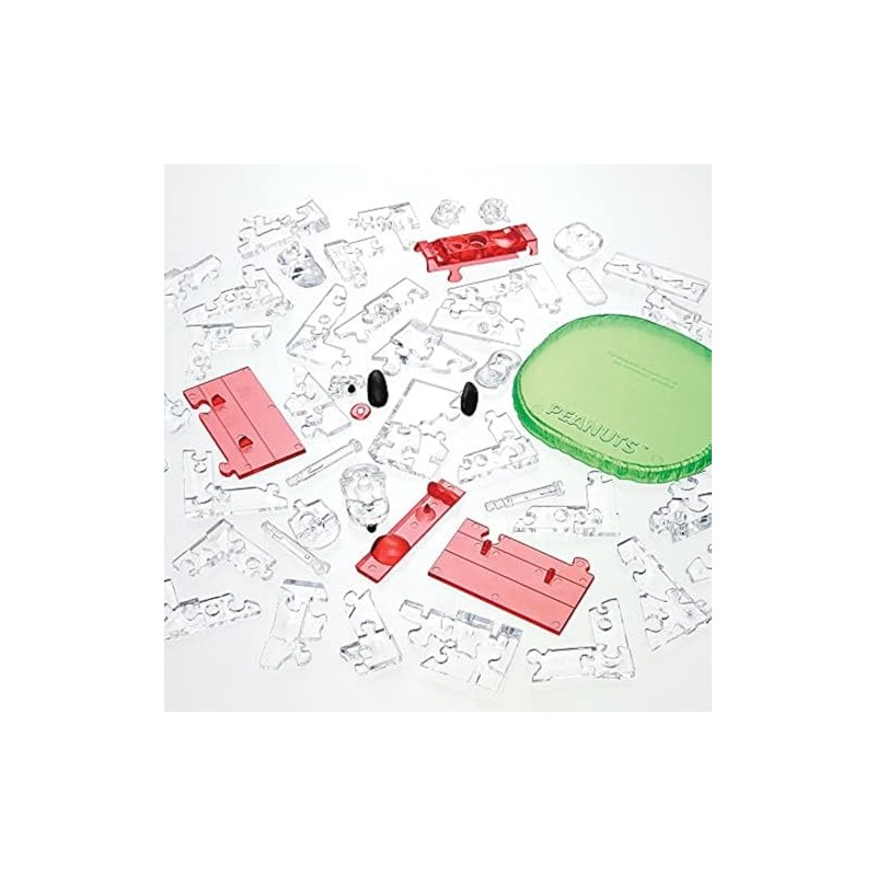 HCM "Snoopy House Crystal Puzzle (50-Piece, Multi-Colour)