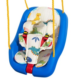 Toddler Swing Cushion - FEISIKE Baby Swing Outdoor Seat Insert Pad Compatible with Little Tikes Swings for Toddlers Age 1-3, Detachable and Washable(Swing Not Included)-AMB241