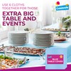 SOL 6pk Blue Table Cloths Party | 121 x 121cm