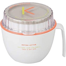 Masakazu INITIAL Mag Lunch Box, Made in Japan, 4.6 x 5.4 x 4.2 inches (11.8 x 13.7 x 10.7 cm), K 47-27228-2