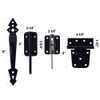 HOME MASTER HARDWARE Heavy Duty Gate Hardware Kit, with Adjustable