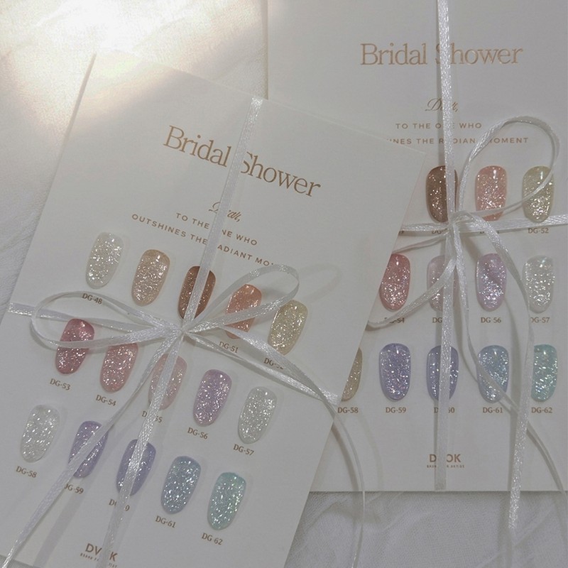 Divock Divok Bridal Shower Glitter Gel 15-piece Set / 디보크