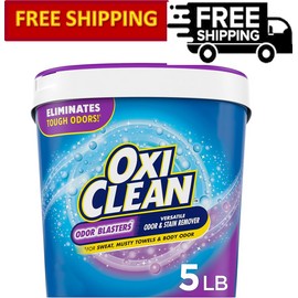 OxiClean Odor Blasters Versatile Odor and Stain Remover Powder, 5 lb