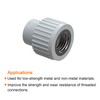 sourcing map 30pcs Wire Threaded Inserts 1/4-20 UNC 2D 12.7mm