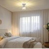 FRIDEKO HOME FRIDEKO HOME Mini Crystal Ceiling Lamp Chrome, Modern