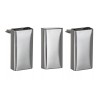 MagnaKoys® MagnaKoys Rectangular Silver Metal Hinged Lid Tin Containers (7