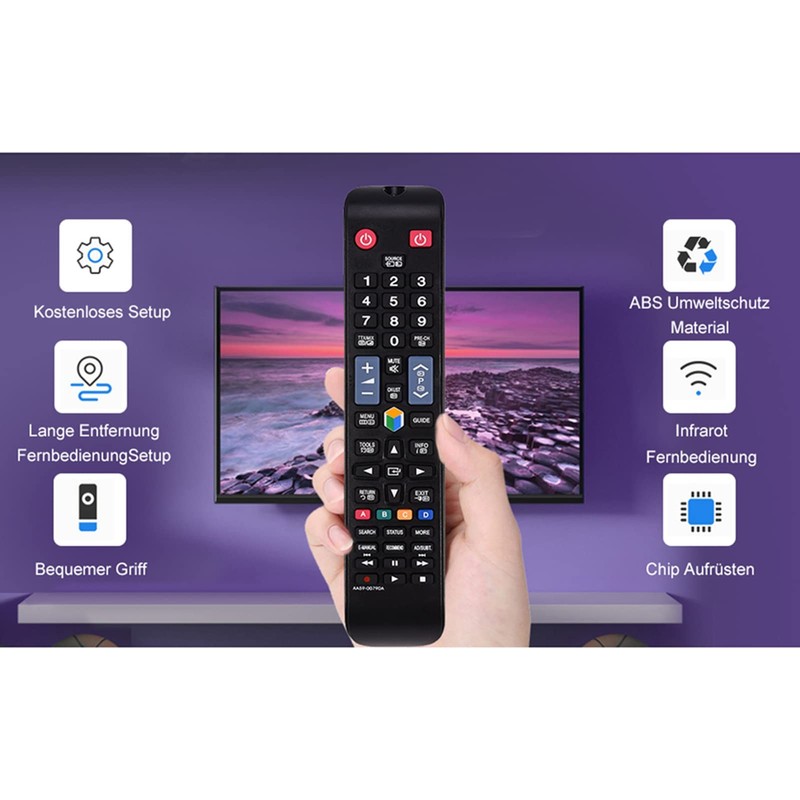 Socobeta Remote Control Universal Smart TV Remote Controller with Large