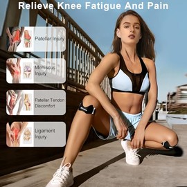 Patellar Tendon Support Strap 2 Pack, Knee Brace for Women & Men, Patella Band for Running Hiking Basketball Gym Fitness Tennis Badminton Cycling, Off