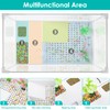 Turtle Tank Aquarium, Tank Terrapin Lake with Water Pump for