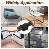 PATIKIL 12Pcs Wrap-Around Felt Furniture Pads, 5.7 x 1.2" Chair