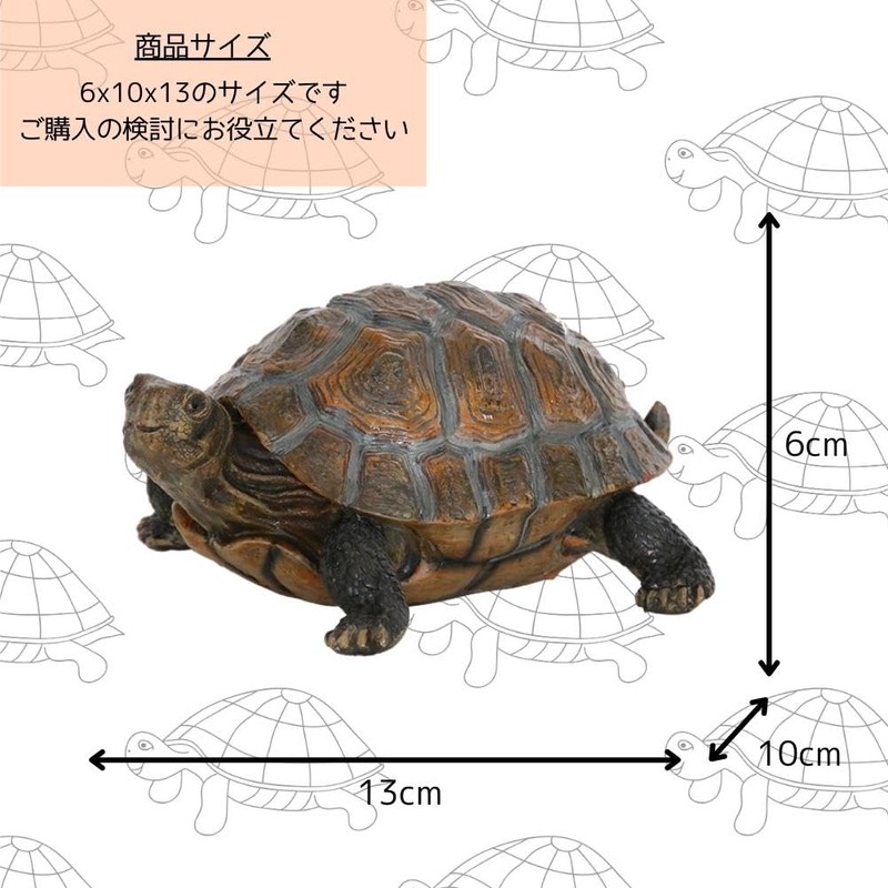 S.T.S.G Turtle Sculpture Garden Figurine, Yard Gardening Garden Object Interior