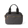 VITAFELICE vnsb-410z Women's Nylon 2-Way Mini Shoulder Tote, charcoal