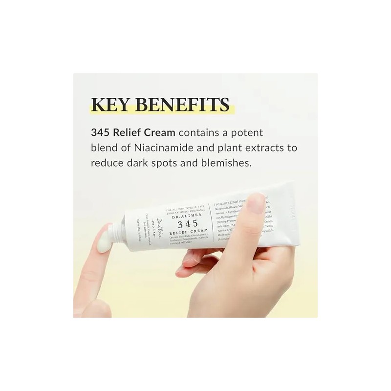 Dr. Althea Cream 345 50ml Original Coreano Autntico Mixta Danoche