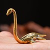 CHOVY 1PC Solid Brass Loch Ness Monster Figurine - Enigmatic
