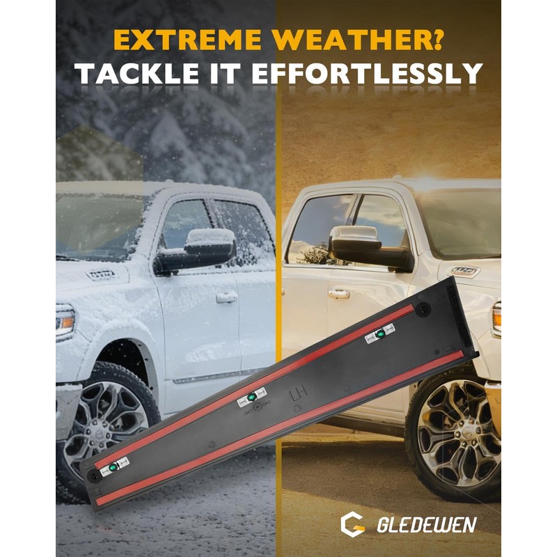 B-Pillar Trim Molding, Compatible with 2019-2026 Ram 1500 DT, Left