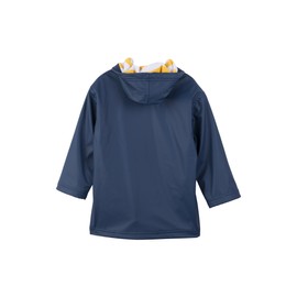 Hatley Boys' Big Splash Jacket, Navy/Yellow, 8