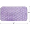 Eview Non Slip Bathtub and Shower Mat with Drain Holes
