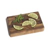 Lipper International 7217 Teak 6" End Grain Cutting Board with