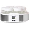 Dash Probiotic Yogurt Maker Time Control Steel Base Glass Jars