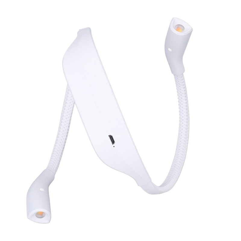 Neck Book Light USB Rechargeable Portable LED Neck Hanging Lamp