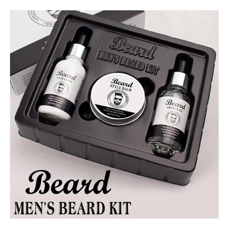 Kit De Aseo De Barba Para Hombres, Relleno De Calcetines