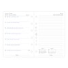 Filofax Pocket week per page with notes 4 language 2026