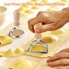 Relota Set of 4 Ravioli Makers, Ravioli Cookie Cutters, Dumpling