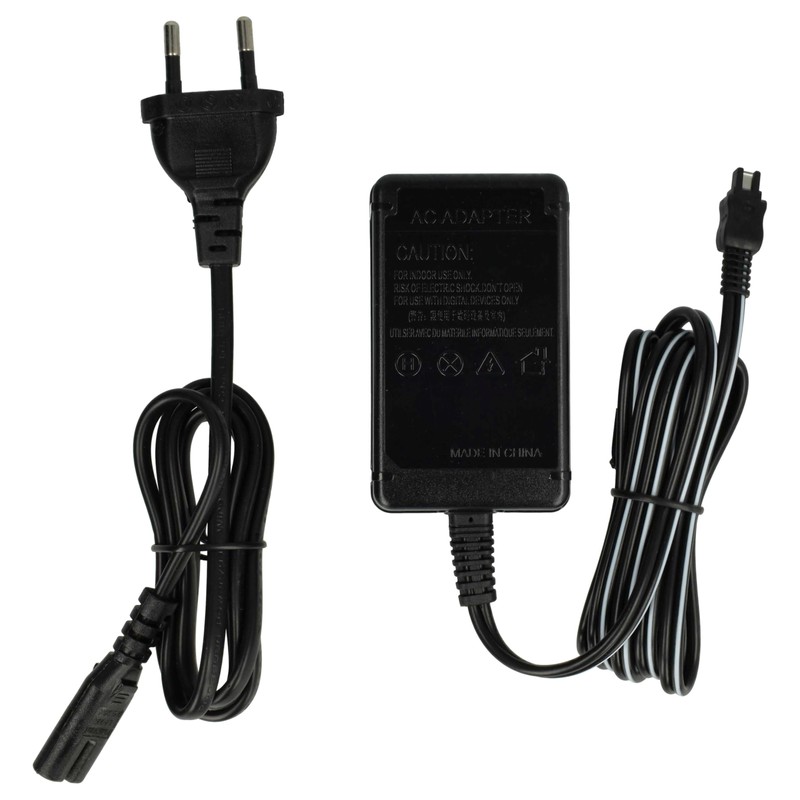 vhbw CAMERA ADAPTER CHARGER suitable for SONY HDR-CX6, HDR-CX6EK, HDR-CX11