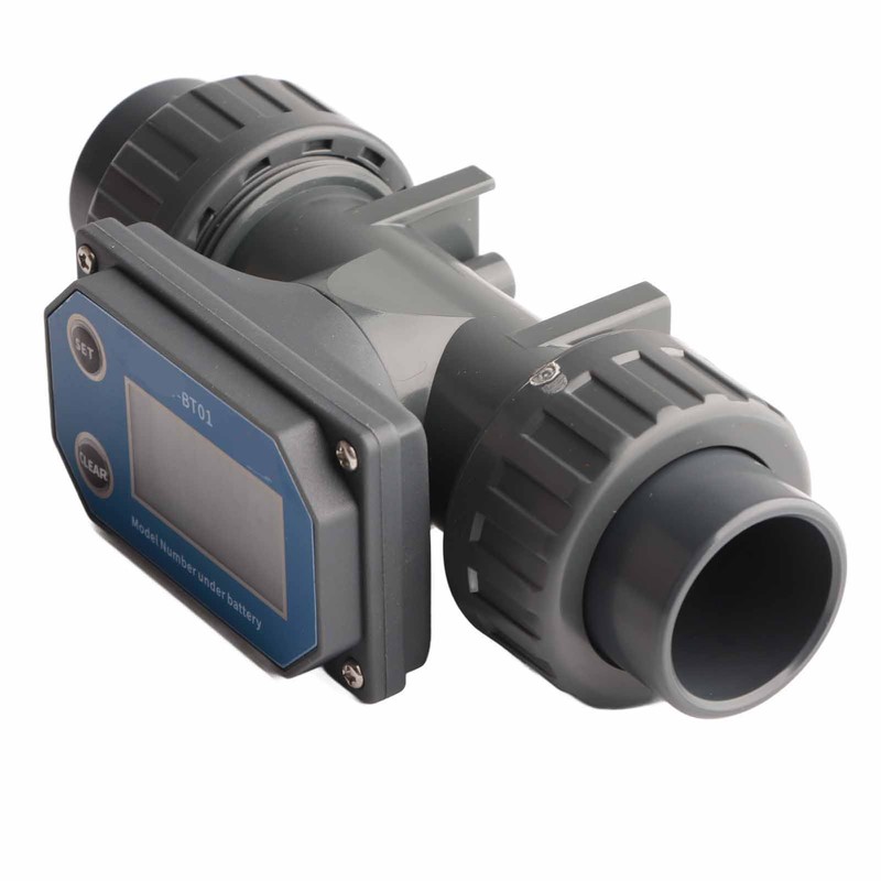 Digital Display Flowmeter High Accuracy Sensitive Response Water Flow Sensor