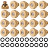 20 Pack Brass Misting Nozzles with 20Pc Brass Misting Nozzles