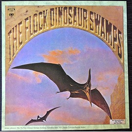 The Flock - Dinosaur Swamps - Vintage Album Cover Poster