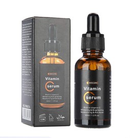 Pongnas Suero de Vitamina C para Blanqueamiento Facial, Hidratante, Reduce los Poros, Desvanece el Brillo de la Melanina con Fórmula a Base de Plantas para Mujeres y Hombres, 30ml
